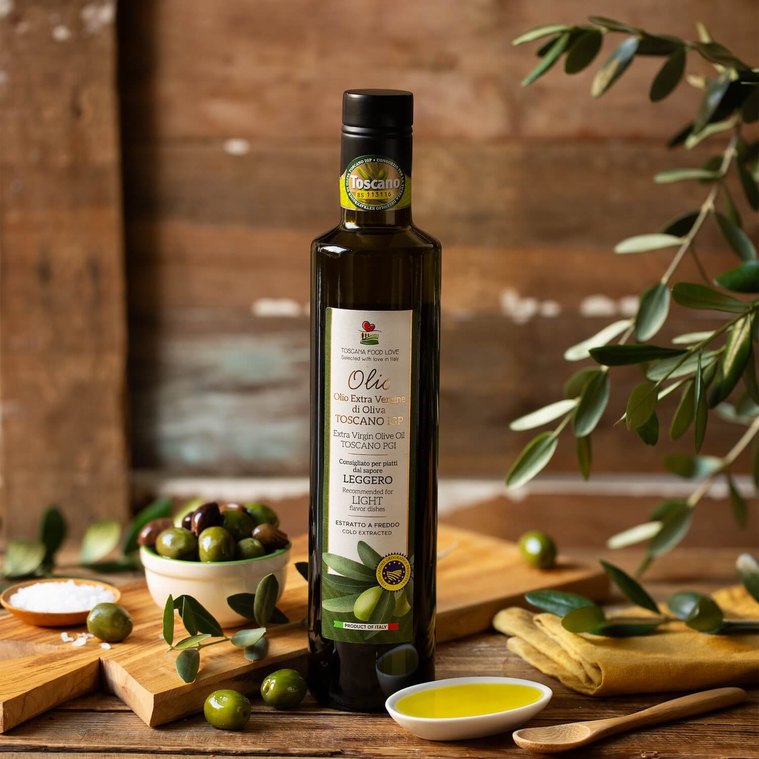 Tuscan Extra Virgin Olive Oil Collection (All 4 Flavors)